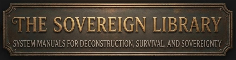 The Sovereign Archives - System Manuals for Deconstruction, Survival, and Sovereignty